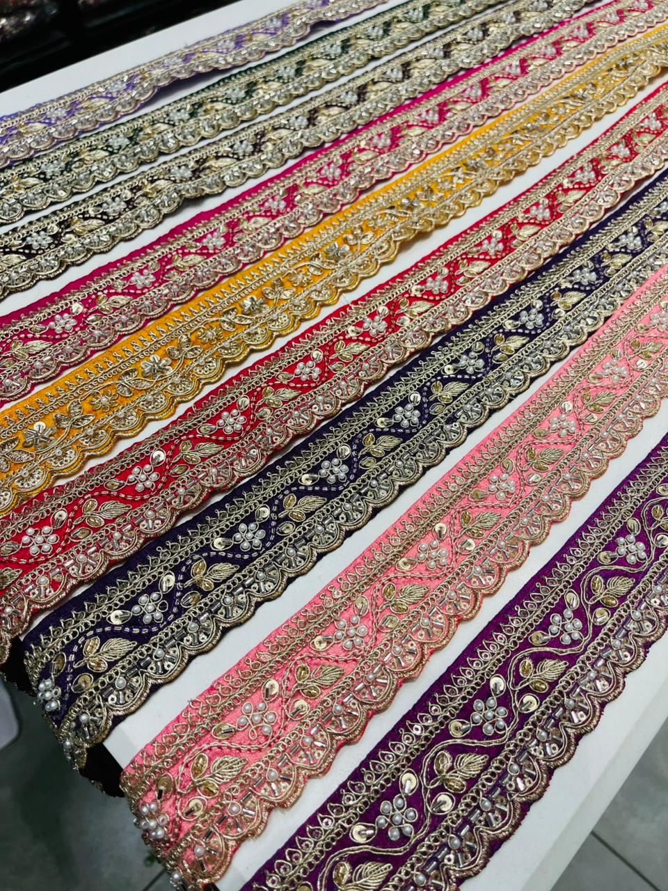 K.R KASAT - Colourful Fabric Lace